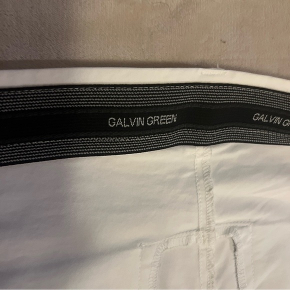 Like new  Galvin Green NED Ventil8 Golf pants White Stretch UV Men's Size 40x34 - Picture 5 of 10